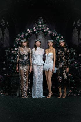 LFW - Aadnevik Runway Backstage Photoshoot at the Aadnevik show during London Fashion Week February 2026 at The Royal Horseguards , London, UK on February 23, 2026. Photo by LounisPhotography ABACAPRESS.COM London United Kingdom  Copyright: xLounisPhotography ABACAx