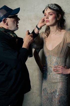 LFW - Aadnevik Runway Backstage at the Aadnevik show during London Fashion Week February 2026 at The Royal Horseguards , London, UK on February 23, 2026. Photo by LounisPhotography ABACAPRESS.COM London United Kingdom  Copyright: xLounisPhotography ABACAx