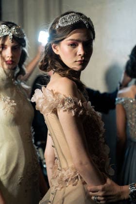 LFW - Aadnevik Runway Backstage at the Aadnevik show during London Fashion Week February 2026 at The Royal Horseguards , London, UK on February 23, 2026. Photo by LounisPhotography ABACAPRESS.COM London United Kingdom  Copyright: xLounisPhotography ABACAx