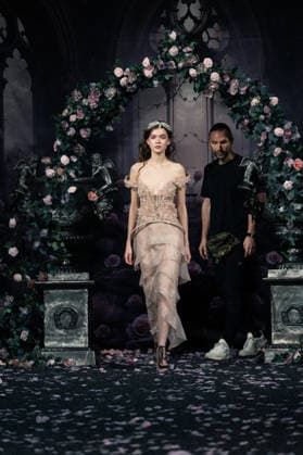 LFW - Aadnevik Runway A model with Kristian Aadnevik during Rehearsal at the Aadnevik show during London Fashion Week February 2026 at The Royal Horseguards , London, UK on February 23, 2026. Photo by LounisPhotography ABACAPRESS.COM London United Kingdom  Copyright: xLounisPhotography ABACAx