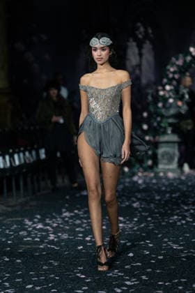 LFW - Aadnevik Runway A model walks during Rehearsal at the Aadnevik show during London Fashion Week February 2026 at The Royal Horseguards , London, UK on February 23, 2026. Photo by LounisPhotography ABACAPRESS.COM London United Kingdom  Copyright: xLounisPhotography ABACAx