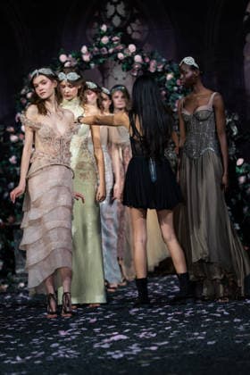 LFW - Aadnevik Runway Model with Hila Aadnevik during Rehearsal at the Aadnevik show during London Fashion Week February 2026 at The Royal Horseguards , London, UK on February 23, 2026. Photo by LounisPhotography ABACAPRESS.COM London United Kingdom  Copyright: xLounisPhotography ABACAx