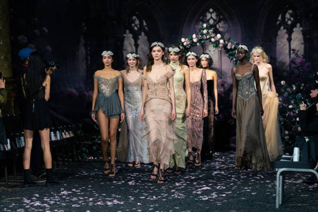 LFW - Aadnevik Runway A model walks during Rehearsal at the Aadnevik show during London Fashion Week February 2026 at The Royal Horseguards , London, UK on February 23, 2026. Photo by LounisPhotography ABACAPRESS.COM London United Kingdom  Copyright: xLounisPhotography ABACAx