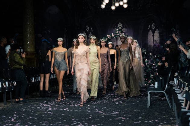 LFW - Aadnevik Runway A model walks during Rehearsal at the Aadnevik show during London Fashion Week February 2026 at The Royal Horseguards , London, UK on February 23, 2026. Photo by LounisPhotography ABACAPRESS.COM London United Kingdom  Copyright: xLounisPhotography ABACAx