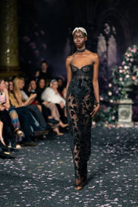LFW - Aadnevik Runway A model walks the runway at the Aadnevik show during London Fashion Week February 2026 at The Royal Horseguards , London, UK on February 23, 2026. Photo by LounisPhotography ABACAPRESS.COM London United Kingdom  Copyright: xLounisPhotography ABACAx