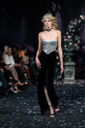 LFW - Aadnevik Runway A model walks the runway at the Aadnevik show during London Fashion Week February 2026 at The Royal Horseguards , London, UK on February 23, 2026. Photo by LounisPhotography ABACAPRESS.COM London United Kingdom  Copyright: xLounisPhotography ABACAx
