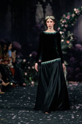LFW - Aadnevik Runway A model walks the runway at the Aadnevik show during London Fashion Week February 2026 at The Royal Horseguards , London, UK on February 23, 2026. Photo by LounisPhotography ABACAPRESS.COM London United Kingdom  Copyright: xLounisPhotography ABACAx