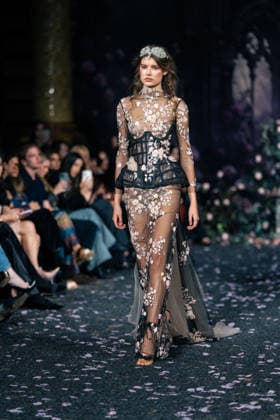 LFW - Aadnevik Runway A model walks the runway at the Aadnevik show during London Fashion Week February 2026 at The Royal Horseguards , London, UK on February 23, 2026. Photo by LounisPhotography ABACAPRESS.COM London United Kingdom  Copyright: xLounisPhotography ABACAx