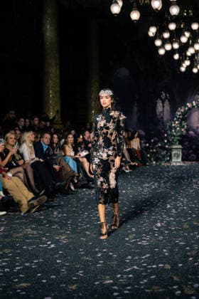 LFW - Aadnevik Runway A model walks the runway at the Aadnevik show during London Fashion Week February 2026 at The Royal Horseguards , London, UK on February 23, 2026. Photo by LounisPhotography ABACAPRESS.COM London United Kingdom  Copyright: xLounisPhotography ABACAx