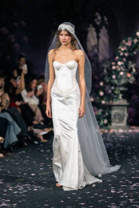 LFW - Aadnevik Runway A model walks the runway at the Aadnevik show during London Fashion Week February 2026 at The Royal Horseguards , London, UK on February 23, 2026. Photo by LounisPhotography ABACAPRESS.COM London United Kingdom  Copyright: xLounisPhotography ABACAx
