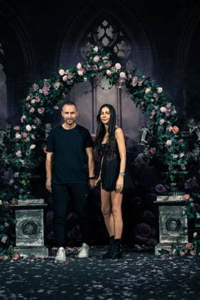 LFW - Aadnevik Runway Designer Kristian and Hila Aadnevik at the Aadnevik show during London Fashion Week February 2026 at The Royal Horseguards , London, UK on February 23, 2026. Photo by LounisPhotography ABACAPRESS.COM London United Kingdom  Copyright: xLounisPhotography ABACAx