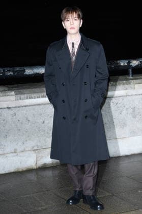 LFW AW26 Burberry Show Arrivals - Old Billingsgate Market, London, UK Seungmin (born Kim Seung-min) of Stray Kids attends Burberry s AW26 Runway Show at Old Billingsgate Market in London, England, UK on Monday 23 February 2026 during London Fashion Week February 2026., Credit:Justin Ng Avalon UK, England, London, Old Billingsgate Market  Copyright: xJustinxNgx xAvalonx 1077782504