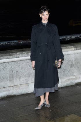 LFW AW26 Burberry Show Arrivals - Old Billingsgate Market, London, UK Mia Regan attends Burberry s AW26 Runway Show at Old Billingsgate Market in London, England, UK on Monday 23 February 2026 during London Fashion Week February 2026., Credit:Justin Ng Avalon UK, England, London, Old Billingsgate Market  Copyright: xJustinxNgx xAvalonx 1077782511