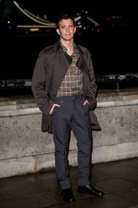 Celebrities arrive at the Burberry Fashion Show at 1 Old Billingsgate Walk during London Fashion Week Featuring: Luke Thompson Where: London, United Kingdom When: 23 Feb 2026 Credit: Cover Images EDITORIAL USE ONLY. NOT FOR USE BY NEWSPAPERS BASED IN THE UK. Copyright: xx coverimg55500949