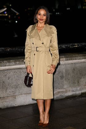 Celebrities arrive at the Burberry Fashion Show at 1 Old Billingsgate Walk during London Fashion Week Featuring: Emma Weymouth Where: London, United Kingdom When: 23 Feb 2026 Credit: Cover Images EDITORIAL USE ONLY. NOT FOR USE BY NEWSPAPERS BASED IN THE UK. Copyright: xx coverimg55500957