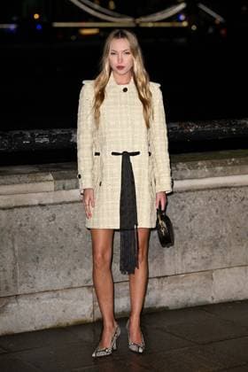 Celebrities arrive at the Burberry Fashion Show at 1 Old Billingsgate Walk during London Fashion Week Featuring: Lila Moss Where: London, United Kingdom When: 23 Feb 2026 Credit: Cover Images EDITORIAL USE ONLY. NOT FOR USE BY NEWSPAPERS BASED IN THE UK. Copyright: xx coverimg55500962