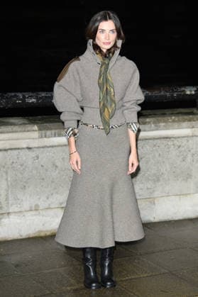 LFW AW26 Burberry Show Arrivals - Old Billingsgate Market, London, UK Rebecca Donaldson attends Burberry s AW26 Runway Show at Old Billingsgate Market in London, England, UK on Monday 23 February 2026 during London Fashion Week February 2026., Credit:Justin Ng Avalon UK, England, London, Old Billingsgate Market  Copyright: xJustinxNgx xAvalonx 1077782447