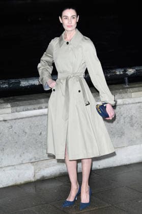 LFW AW26 Burberry Show Arrivals - Old Billingsgate Market, London, UK Erin O Connor attends Burberry s AW26 Runway Show at Old Billingsgate Market in London, England, UK on Monday 23 February 2026 during London Fashion Week February 2026., Credit:Justin Ng Avalon UK, England, London, Old Billingsgate Market  Copyright: xJustinxNgx xAvalonx 1077782811