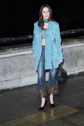 LFW AW26 Burberry Show Arrivals - Old Billingsgate Market, London, UK Devon Lee Carlson attends Burberry s AW26 Runway Show at Old Billingsgate Market in London, England, UK on Monday 23 February 2026 during London Fashion Week February 2026., Credit:Justin Ng Avalon UK, England, London, Old Billingsgate Market  Copyright: xJustinxNgx xAvalonx 1077782863