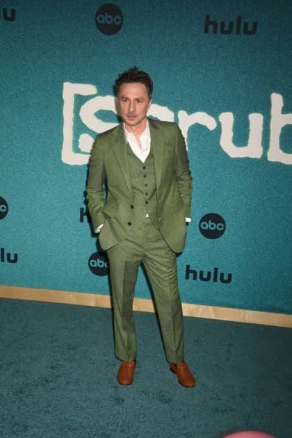 Zach Braff at the premiere of ABC Hulu s Scrubs Season 1 at Academy Museum of Motion Pictures on February 23, 2026 in Los Angeles, California. Copyright: xJeffreyxMayerx