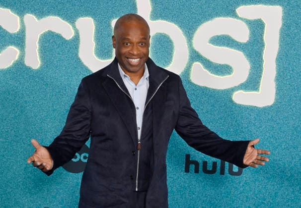 Cast member Phill Lewis attends attends the premiere of ABC Hulu s Scrubs Season 1 at the Academy Museum of Motion Pictures on February 23, 2026 in Los Angeles on Monday, February 23, 2026. Storyline: The series follows the lives of employees at the fictional Sacred Heart Hospital, which is a teaching hospital. The title is a play on surgical scrubs and a term for a low-ranking person because at the beginning of the series, most of the main characters are medical interns.  LAP2026022303 JIMxRUYMEN