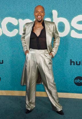 Cast member Michael James Scott attends the premiere of ABC Hulu s Scrubs Season 1 at the Academy Museum of Motion Pictures on February 23, 2026 in Los Angeles on Monday, February 23, 2026. Storyline: The series follows the lives of employees at the fictional Sacred Heart Hospital, which is a teaching hospital. The title is a play on surgical scrubs and a term for a low-ranking person because at the beginning of the series, most of the main characters are medical interns.  LAP2026022301 JIMxRUYMEN