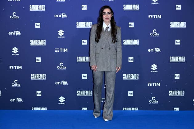 Sanremo, 76th Italian Song Festival - Primafestival photocall - pictured: Manola Moslehi  Copyright: xTerenghi PoolxSanremo02x xipa-agency.netx xPoolxSanremox02x IPA_Agency_IPA71959824