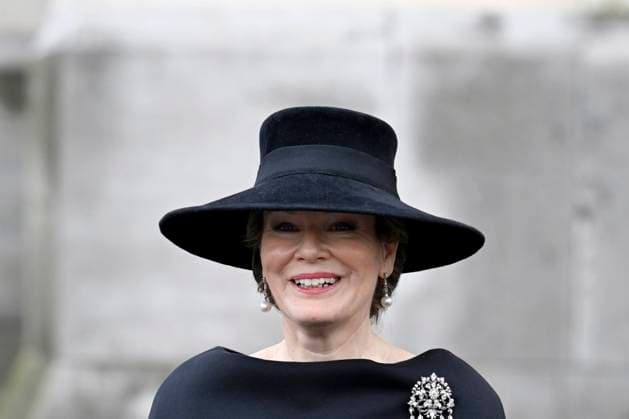 Mass for the defuncts of the Royal family 24 02 2026 BRUSSELS, BELGIUM - FEBRUARY 24 : Queen Mathilde attends the annual mass in memory of deceased members of the Royal Family. The ceremony takes place at the Church of Our Lady in Laeken on February 24, 2026 in Brussels, Belgium, 24 02 2026 Brussels Belgium  Copyright: xDidierxLebrunx