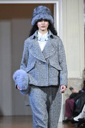 Milan, Milan Women s Fashion Week Fall Winter 2026 27 - Women s Fashion, Fall Winter 2026 27 - Martino Midali fashion show - catwalk in the photo: Model  Copyright: xSimonaxChiocciax xipa-agency.netx xFotosickix IPA_Agency_IPA71960769