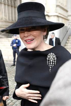 Mass for the defuncts of the Royal family 24 02 2026 BRUSSELS, BELGIUM - FEBRUARY 24 : Queen Mathilde attend the annual mass in memory of deceased members of the Royal Family. The ceremony takes place at the Church of Our Lady in Laeken on February 24, 2026 in Brussels, Belgium, 24 02 2026 Brussels Belgium  Copyright: xDidierxLebrunx