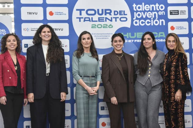 Queen Letizia presides over the ceremony to proclaim the Princess of Girona Award Creaempresa 2026 Queen Letizia presides over the ceremony to proclaim the Princess of Girona Award Creaempresa 2026, in the second stage of the Princess of Girona Foundations talent tour, at the Palacio de Congresos, on February 24, 2026, in Huesca, Aragon Spain The Creaempresa category recognizes young people with entrepreneurial initiative who have led or are promoting original and viable business projects This award is endowed with 20,000 euros and a reproduction of a work by contemporary artist Juan Zamora FPdGi Award for Arts and Letters 2017 24 FEBRUARY 2026 Veró Huesca, Aragon Huesca, Aragon Spain  Copyright: xVeronicaxLacasax 7318377