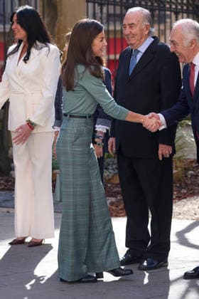 February 24, 2026, Huesca, Huesca, Spain: QUEEN LETIZIA of Spain attends the announcement of the Princess of Girona Foundation s Ã¢â‚¬oeCreaempresa 2026Ã¢â‚¬Â award during the second stage of the Princess of Girona Foundation s talent tour Huesca Spain  - ZUMAc260 20260224_zep_c260_001 Copyright: xMikexChicorrox