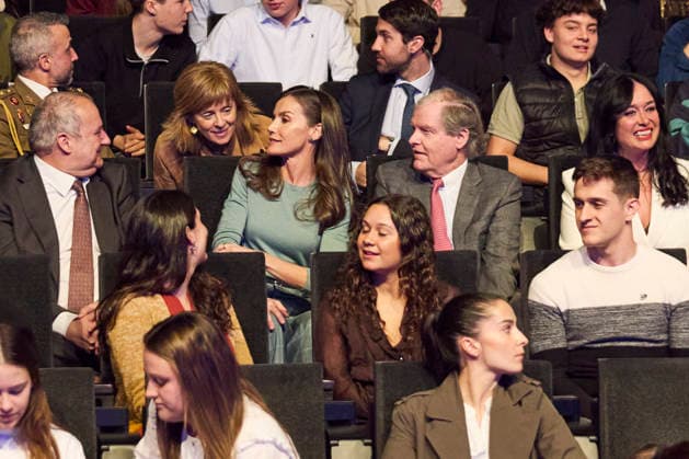 February 24, 2026, Huesca, Huesca, Spain: QUEEN LETIZIA of Spain attends the announcement of the Princess of Girona Foundation s Ã¢â‚¬oeCreaempresa 2026Ã¢â‚¬Â award during the second stage of the Princess of Girona Foundation s talent tour Huesca Spain  - ZUMAc260 20260224_zep_c260_013 Copyright: xMikexChicorrox