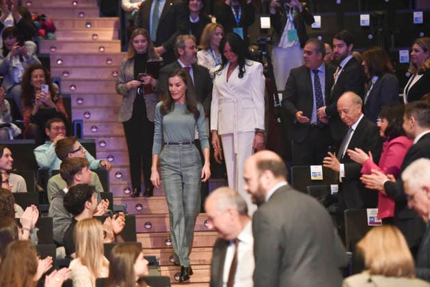 Queen Letizia presides over the ceremony to proclaim the Princess of Girona Award Creaempresa 2026 Queen Letizia c presides over the ceremony to proclaim the Princess of Girona Award Creaempresa 2026, in the second stage of the Princess of Girona Foundations talent tour, at the Palacio de Congresos, on February 24, 2026, in Huesca, Aragon Spain The Creaempresa category recognizes young people with entrepreneurial initiative who have led or are promoting original and viable business projects This award is endowed with 20,000 euros and a reproduction of a work by contemporary artist Juan Zamora FPdGi Award for Arts and Literature 2017 24 FEBRUARY 2026 Veró Huesca Aragon Huesca Aragon Espana  Copyright: xVeronicaxLacasax 7318667