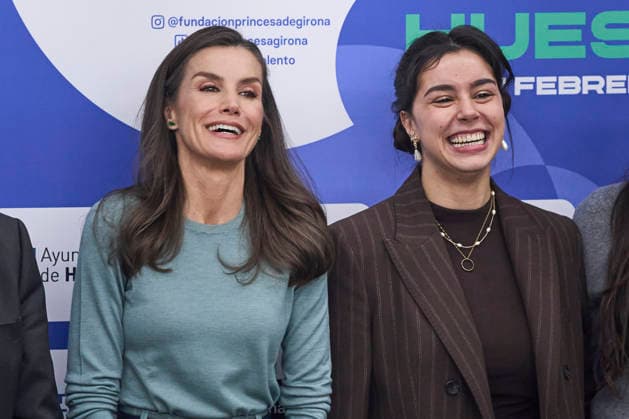 February 24, 2026, Huesca, Huesca, Spain: QUEEN LETIZIA of Spain attends the announcement of the Princess of Girona Foundation s Ã¢â‚¬oeCreaempresa 2026Ã¢â‚¬Â award during the second stage of the Princess of Girona Foundation s talent tour Huesca Spain - ZUMAc260 20260224_zep_c260_012 Copyright: xMikexChicorrox