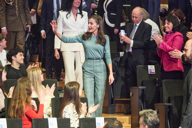February 24, 2026, Huesca, Huesca, Spain: QUEEN LETIZIA of Spain attends the announcement of the Princess of Girona Foundation s Ã¢â‚¬oeCreaempresa 2026Ã¢â‚¬Â award during the second stage of the Princess of Girona Foundation s talent tour Huesca Spain  - ZUMAc260 20260224_zep_c260_031 Copyright: xMikexChicorrox