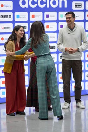 February 24, 2026, Huesca, Huesca, Spain: QUEEN LETIZIA of Spain attends the announcement of the Princess of Girona Foundation s Ã¢â‚¬oeCreaempresa 2026Ã¢â‚¬Â award during the second stage of the Princess of Girona Foundation s talent tour Huesca Spain - ZUMAc260 20260224_zep_c260_024 Copyright: xMikexChicorrox