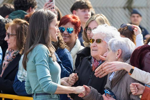February 24, 2026, Huesca, Huesca, Spain: QUEEN LETIZIA of Spain attends the announcement of the Princess of Girona Foundation s Ã¢â‚¬oeCreaempresa 2026Ã¢â‚¬Â award during the second stage of the Princess of Girona Foundation s talent tour Huesca Spain - ZUMAc260 20260224_zep_c260_028 Copyright: xMikexChicorrox