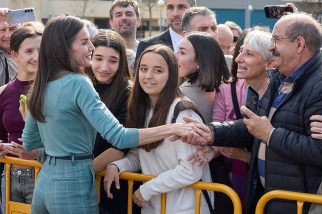 February 24, 2026, Huesca, Huesca, Spain: QUEEN LETIZIA of Spain attends the announcement of the Princess of Girona Foundation s Ã¢â‚¬oeCreaempresa 2026Ã¢â‚¬Â award during the second stage of the Princess of Girona Foundation s talent tour Huesca Spain  - ZUMAc260 20260224_zep_c260_048 Copyright: xMikexChicorrox