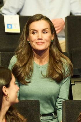 February 24, 2026, Huesca, Huesca, Spain: QUEEN LETIZIA of Spain attends the announcement of the Princess of Girona Foundation s Ã¢â‚¬oeCreaempresa 2026Ã¢â‚¬Â award during the second stage of the Princess of Girona Foundation s talent tour Huesca Spain - ZUMAc260 20260224_zep_c260_041 Copyright: xMikexChicorrox