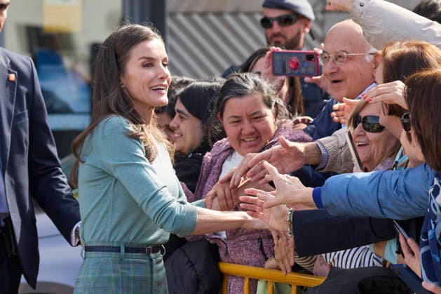 February 24, 2026, Huesca, Huesca, Spain: QUEEN LETIZIA of Spain attends the announcement of the Princess of Girona Foundation s Ã¢â‚¬oeCreaempresa 2026Ã¢â‚¬Â award during the second stage of the Princess of Girona Foundation s talent tour Huesca Spain - ZUMAc260 20260224_zep_c260_045 Copyright: xMikexChicorrox
