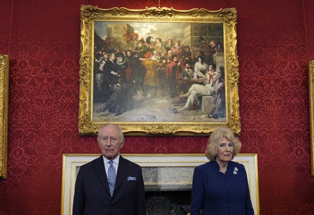 King Charles and Queen Camilla host Queen Elizabeth Prizes for Education at St James s Palace in London, UK, 24 February 2026 King Charles III and Queen Camilla during the presentation ceremony for the Queen Elizabeth Prizes for Education at St James s Palace in London. The Queen Elizabeth Prizes for Higher and Further Education are part of the UK national honours system, recognising at the highest level of state outstanding work in universities and colleges. Picture date: Tuesday February 24, 2026., Credit:Aaron Chown Avalon UK, London  Copyright: xAaronxChownx xAvalonx 1077921495