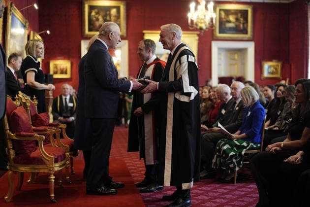 King Charles and Queen Camilla host Queen Elizabeth Prizes for Education at St James s Palace in London, UK, 24 February 2026 King Charles III presents the Queen Elizabeth Prize for Education to representatives from Newcastle University, at St James s Palace in London. The Queen Elizabeth Prizes for Higher and Further Education are part of the UK national honours system, recognising at the highest level of state outstanding work in universities and colleges. Picture date: Tuesday February 24, 2026., Credit:Aaron Chown Avalon UK, London  Copyright: xAaronxChownx xAvalonx 1077921552