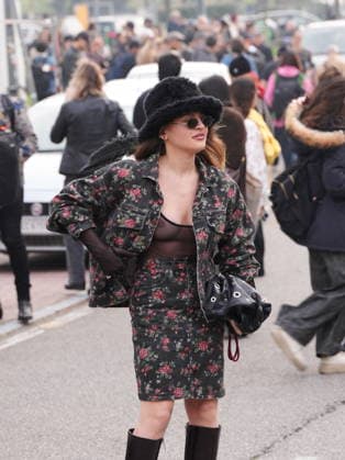 Milan, Women s Fashion Week, Milan Fashion Week Women, Influencers, Fans, Celebrities at the Diesel Fashion Show at Superstudio Maxi on Via Moncucco  Copyright: xDuilioxPiaggesix xipa-agency.netx xDuilioxPiaggesix IPA_Agency_IPA71968474