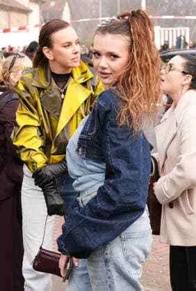 Milan, Women s Fashion Week, Milan Fashion Week Women, Influencers, Fans, Celebrities at the Diesel Fashion Show at Superstudio Maxi on Via Moncucco  Copyright: xDuilioxPiaggesix xipa-agency.netx xDuilioxPiaggesix IPA_Agency_IPA71968465