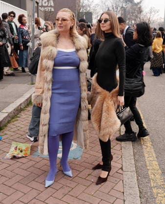 Milan, Women s Fashion Week, Milan Fashion Week Women, Influencers, Fans, Celebrities at the Diesel Fashion Show at Superstudio Maxi on Via Moncucco  Copyright: xDuilioxPiaggesix xipa-agency.netx xDuilioxPiaggesix IPA_Agency_IPA71968562