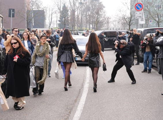 Milan, Women s Fashion Week, Milan Fashion Week Women, Influencers, Fans, Celebrities at the Diesel Fashion Show at Superstudio Maxi on Via Moncucco  Copyright: xDuilioxPiaggesix xipa-agency.netx xDuilioxPiaggesix IPA_Agency_IPA71968508