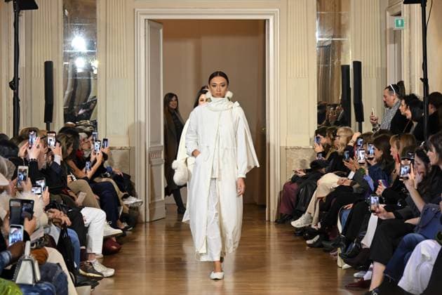 Milan, Italy Martino Midali Milan Fashion Week Women s collections Fall Winter 2026-27 season In the photo: Martino Midali show fashion show  Copyright: xNickxZonnax xipa-agency.netx xNickxZonnax IPA_Agency_IPA71971060