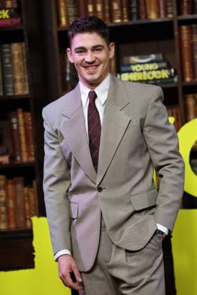 . 24 02 2026. London, United Kingdom. Hero Fiennes Tiffin at the Young Sherlock premiere in London.  xStephenxLockx xi-Imagesx IIM-26590-0002