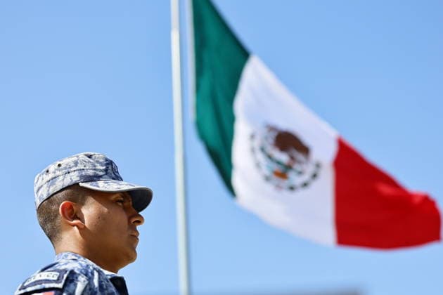 Commemoration ceremony for Mexican Flag Day in Zapopan ZAPOPAN, MEXICO - FEBRUARY 24: Elements of the Mexican Army participate during the commemoration ceremony for Mexican Flag Day, in the 15 Military Zone, in Zapopan, Jalisco, Mexico, on February 24, 2026. Stringer Anadolu Zapopan Mexico. Editorial use only. Please get in touch for any other usage.  Copyright: x2026xAnadoluxStringerx